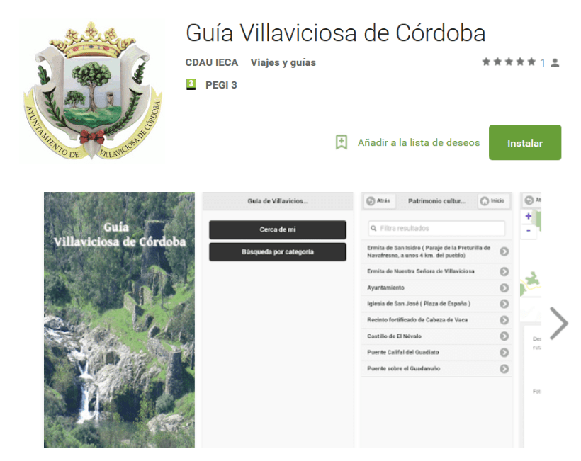 Guia de Villaviciosa de Córdoba para Android