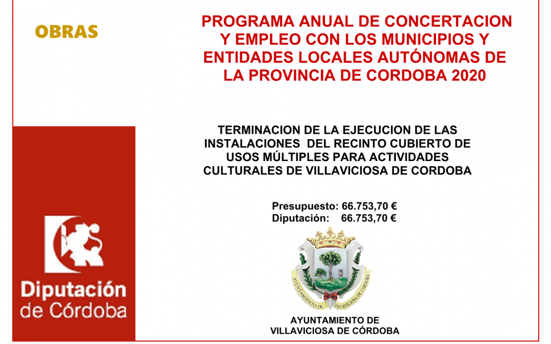 PROGRAMA ANUAL DE CONCERTACION Y EMPLEO 2020. CULTURA (II) 1