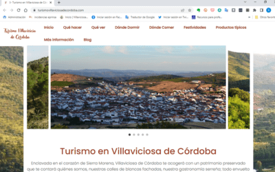 Nueva Web de Turismo en Villaviciosa de Córdoba