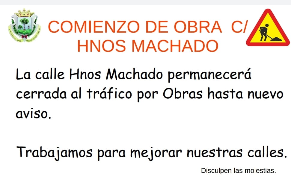 Cierre Calle Hnos, Machado
