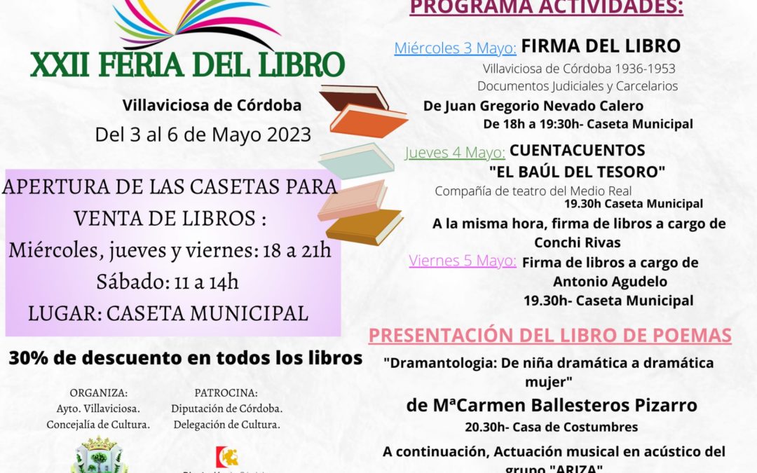 XXII Feria del Libro en Villaviciosa de Córdoba