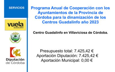 PLAN PROVINCIAL GUADALINFO 2023. DIPUTACION DE CORDOBA