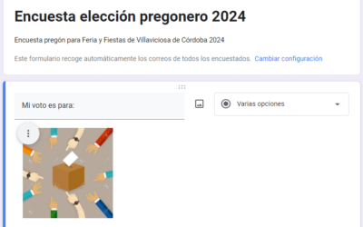 Encuesta elección pregonero 2024