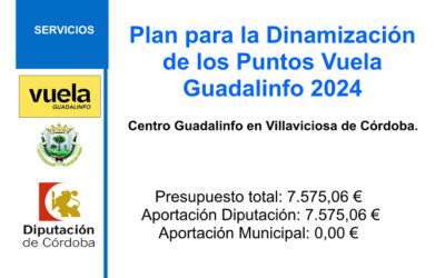 Plan para la Dinamización de los Puntos Vuela Guadalinfo 2024