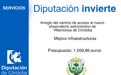 DIPUTACION INVIERTE 2024. ARREGLO CAMINO DEL OBSERVATORIO