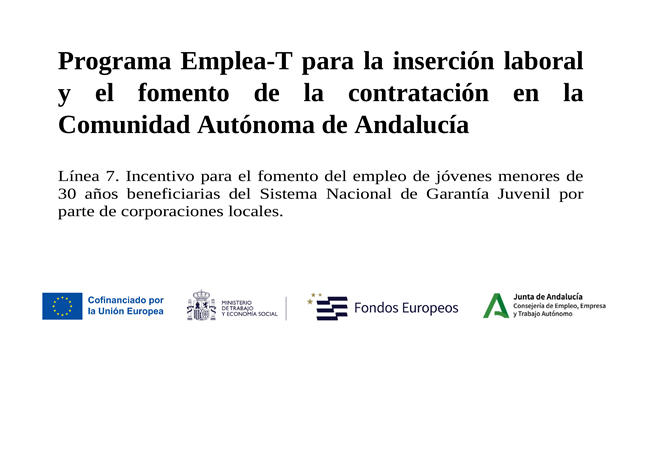 PROGRAMA EMPLEA-T. JUNTA DE ANDALUCIA